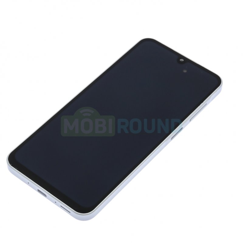 Дисплей для Samsung A266 Galaxy A26 5G (в сборе с тачскрином) в рамке, белый, 100%