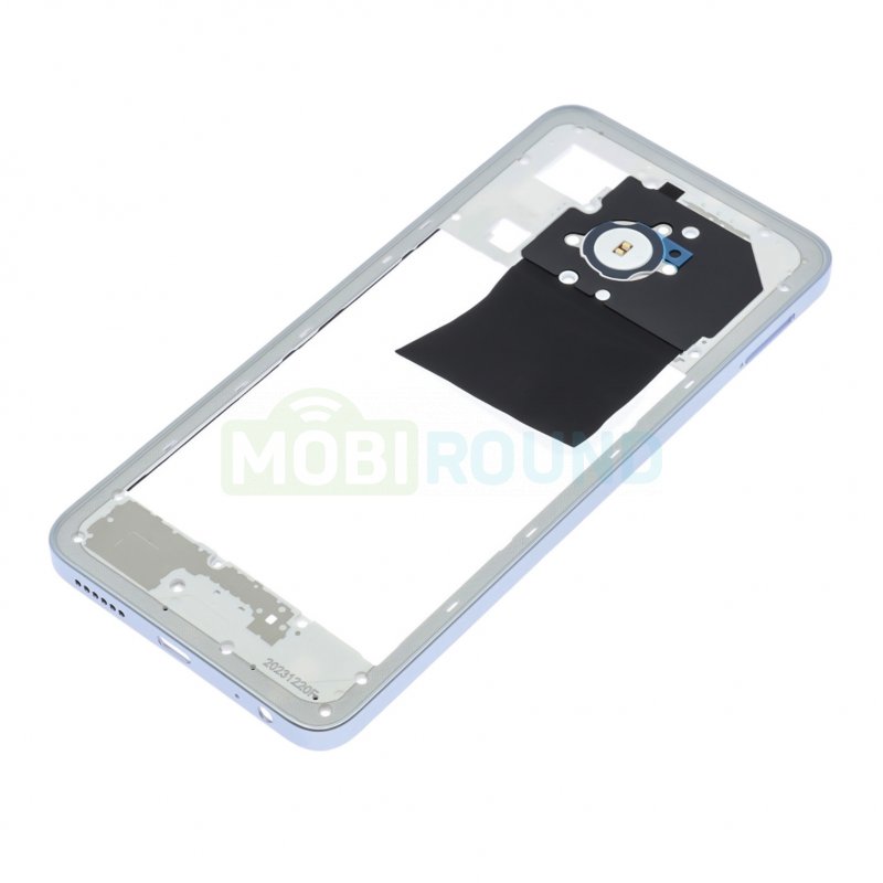 Средняя часть корпуса для Tecno Spark 20 4G, белый