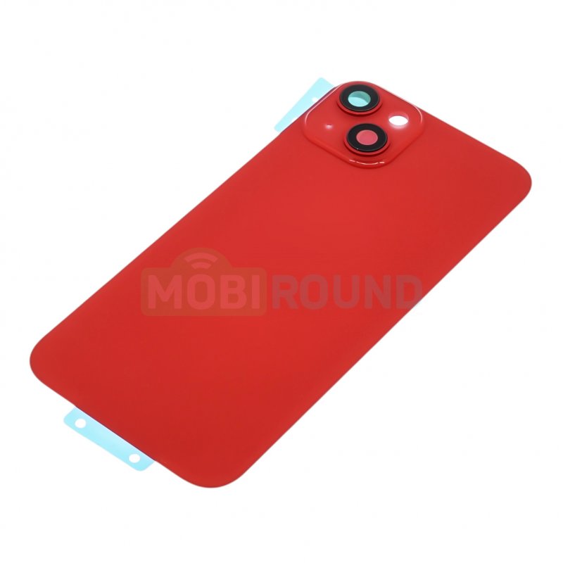 Задняя крышка для Apple iPhone 14 Plus (в сборе со стеклом камеры) красный, AA