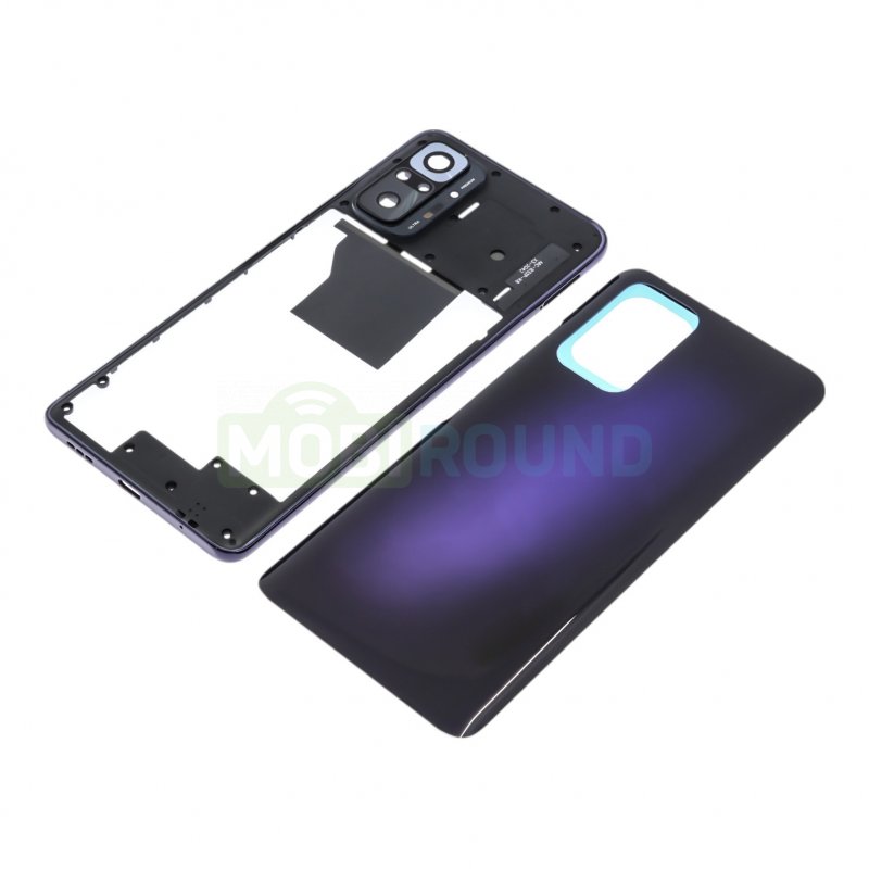 Корпус для Xiaomi Redmi Note 10 Pro, фиолетовый