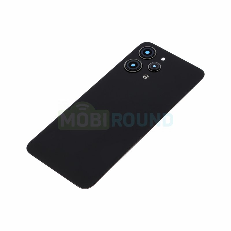 Задняя крышка для Xiaomi Redmi 12 4G, черный, AAA