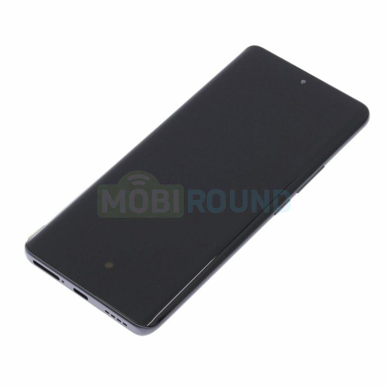 Дисплей для Realme 10 Pro Plus 5G (в сборе с тачскрином) в рамке, черный, AAA