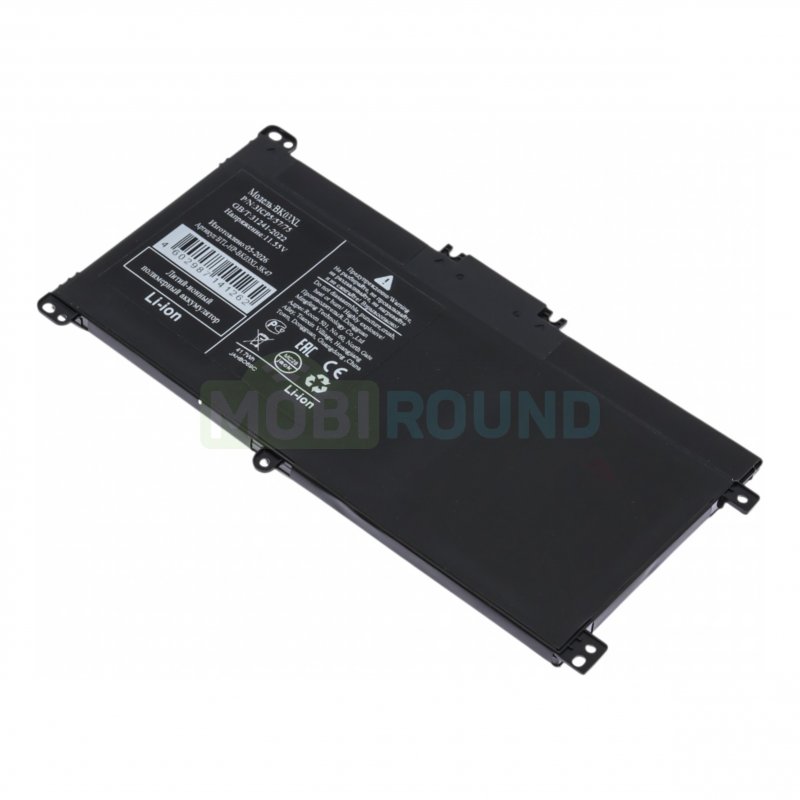 Аккумулятор для ноутбука HP Pavilion x360 14-ba (BK03XL) 11.55 В, 3470 мАч