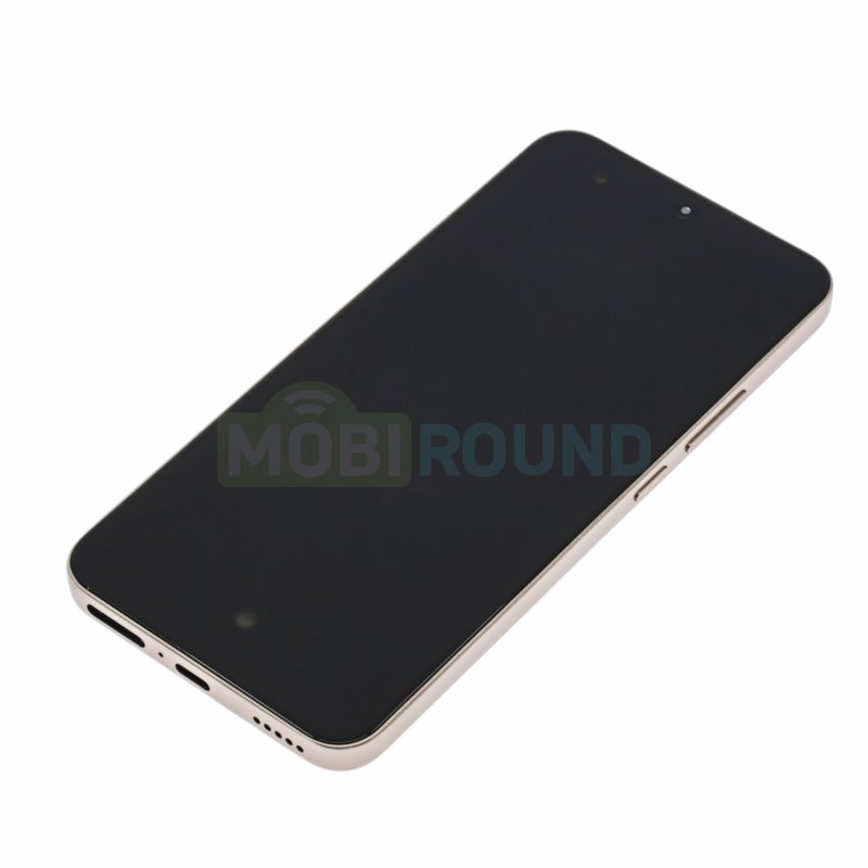 Дисплей для Honor X9d 5G (в сборе с тачскрином) в рамке, золото, AAA