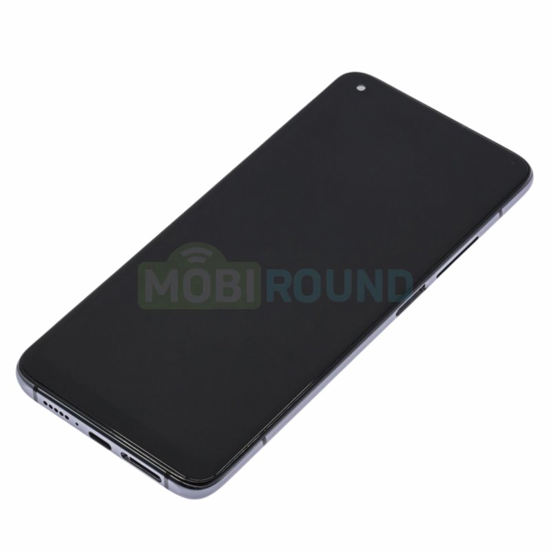 Дисплей для Xiaomi Mi 10T 5G / Mi 10T Pro 5G (в сборе с тачскрином) в рамке, черный, AA