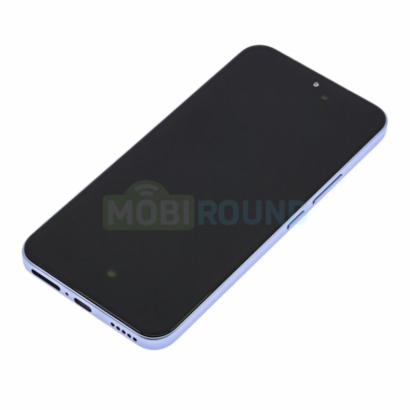 Дисплей для Honor 400 5G (в сборе с тачскрином) в рамке, синий, AAA