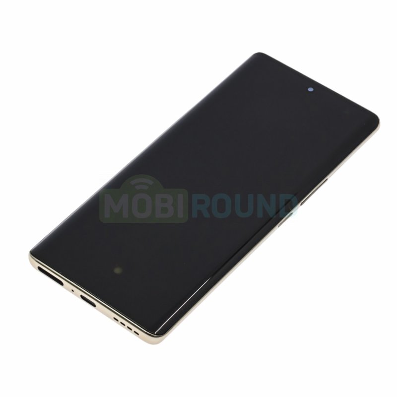Дисплей для Infinix Note 40 Pro 5G (в сборе с тачскрином) в рамке, золото, AAA