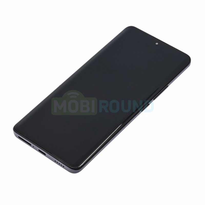 Дисплей для Xiaomi Redmi Note 13 Pro Plus 5G (в сборе с тачскрином) в рамке, AAA, черный