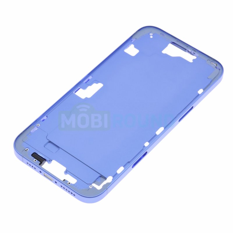 Средняя часть корпуса для Apple iPhone 16 Plus, синий