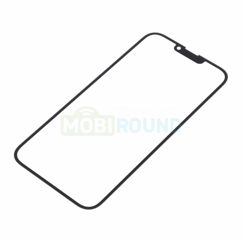 Стекло модуля + OCA + поляризатор для Apple iPhone 12 Pro Max (в сборе) черный