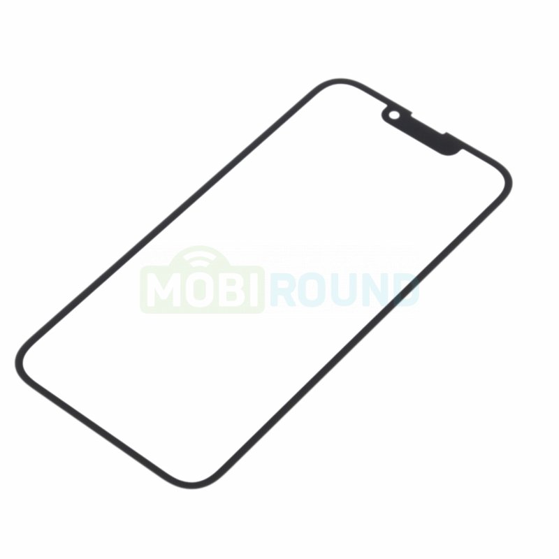 Стекло модуля + OCA + поляризатор для Apple iPhone 13 mini (в сборе) черный