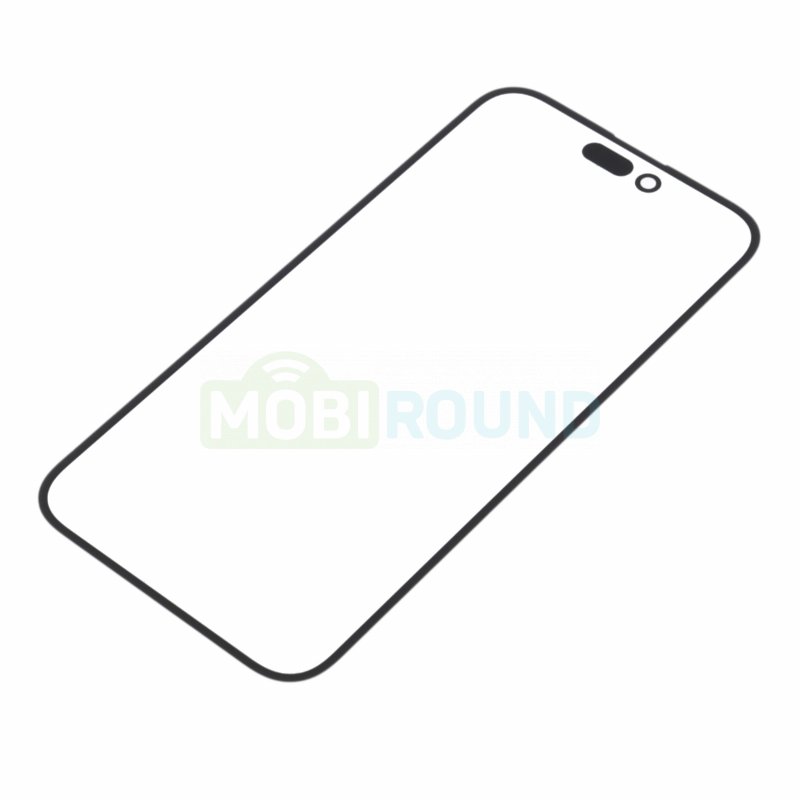 Стекло модуля + OCA + поляризатор для Apple iPhone 14 (в сборе) черный