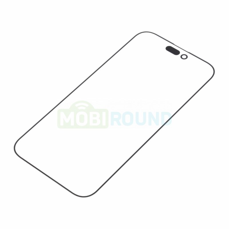 Стекло модуля + OCA + поляризатор для Apple iPhone 16 (в сборе) черный