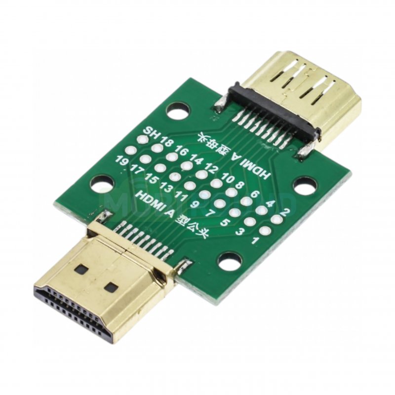 Тестер разъема HDMI (мама) (20 pin / 2.54 мм)