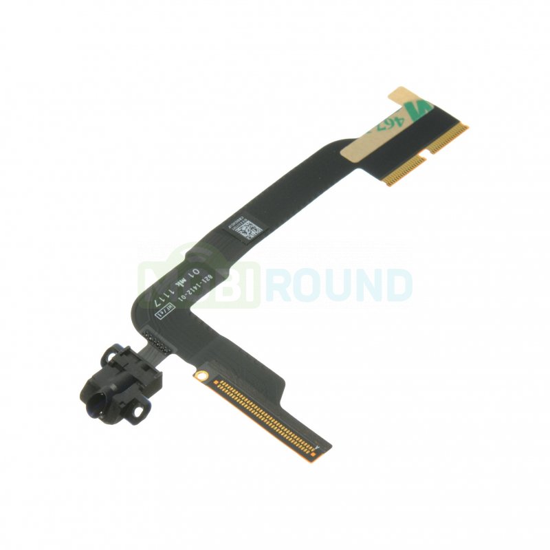 Шлейф для Apple iPad 3 / iPad 4 + разъем гарнитуры