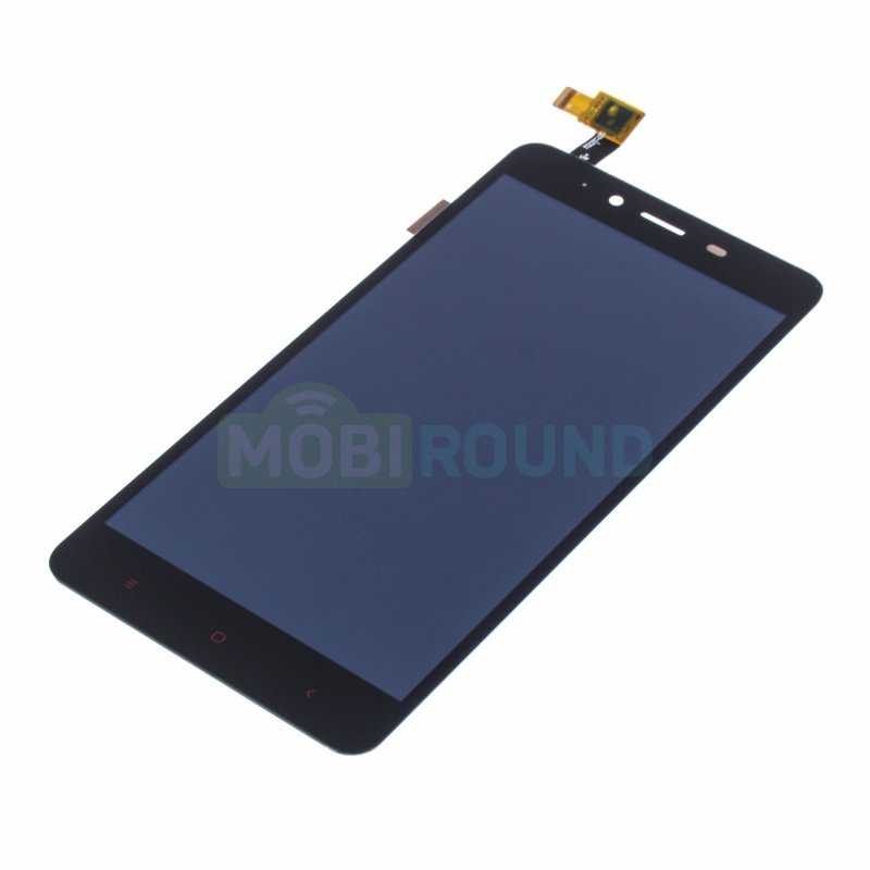 Дисплей для Xiaomi Redmi Note 2 (в сборе с тачскрином) черный