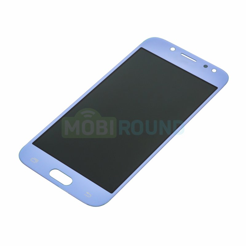 Дисплей для Samsung J530 Galaxy J5 (2017) (в сборе с тачскрином) голубой, AAA