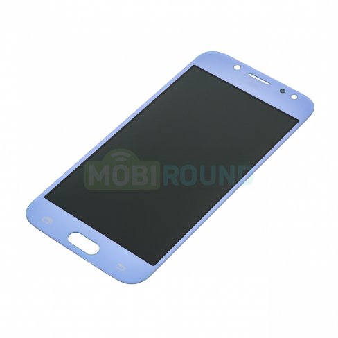 Дисплей для Samsung J530 Galaxy J5 (2017) (в сборе с тачскрином) (голубой, premium)