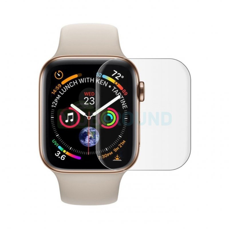 Противоударное стекло UV для Apple Watch S1 (42 мм) Watch S2 (42 мм) Watch S3 (42 мм) (полное покрытие / УФ-клей+лампа) прозрачный