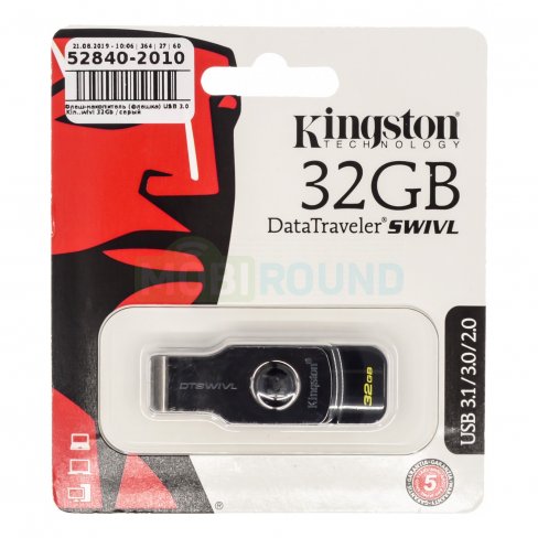 USB-накопитель (флешка) Kingston DataTraveler Swivl 32GB (USB 3.0)