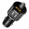 Автомобильное зарядное устройство (АЗУ) Hoco E19 (2 USB / FM-трансмиттер / Bluetooth), 2.4 А