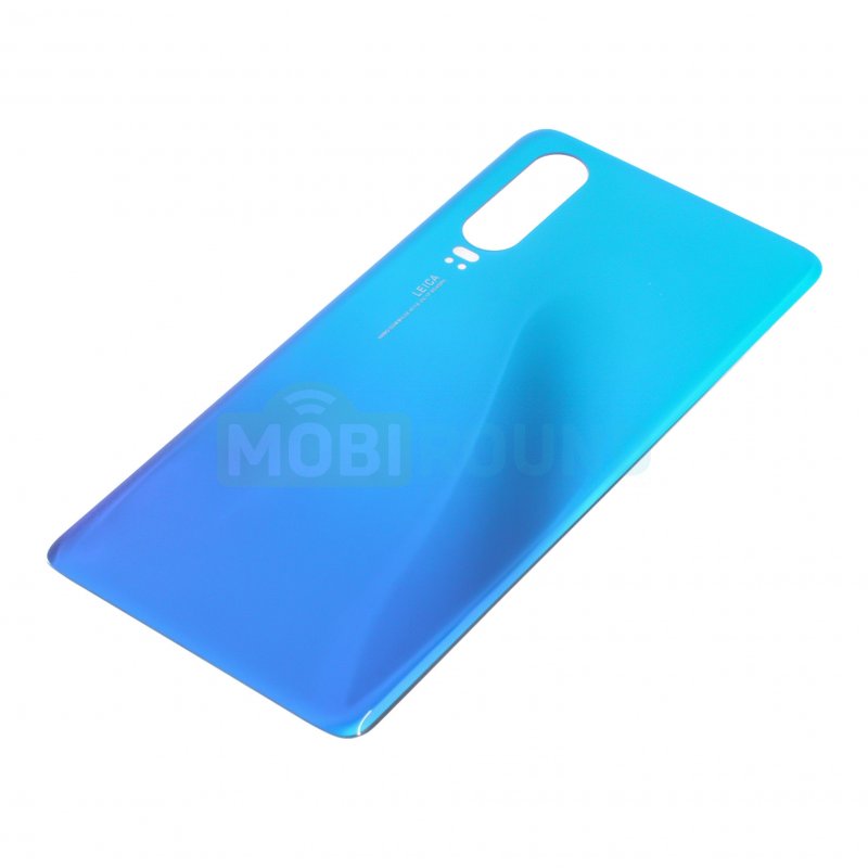 Задняя крышка для Huawei P30 4G (ELE-L29) синий с зеленым, AA
