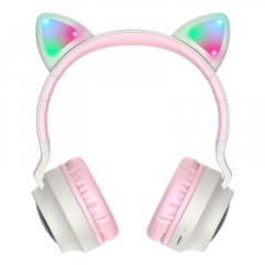 Наушники полноразмерные беспроводные Hoco W27 Cat Ear Wireless Headphones (Bluetooth)
