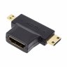 Переходник (адаптер) HDMI-MicroHDMI/MiniHDMI