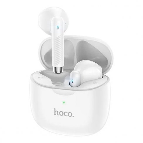 Наушники беспроводные Hoco ES56 (с боксом для зарядки) (Bluetooth) (белый)