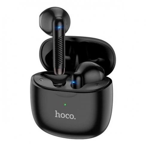 Наушники беспроводные Hoco ES56 (с боксом для зарядки) (Bluetooth) (черный)