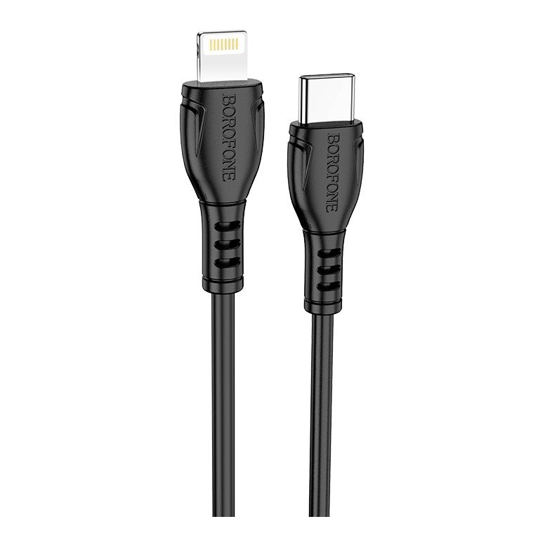 Дата-кабель Borofone BX51 Type-C-Lightning, 1 м, черный