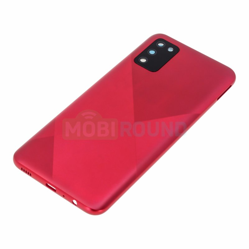 Задняя крышка для Samsung A025 Galaxy A02s, красный, AAA