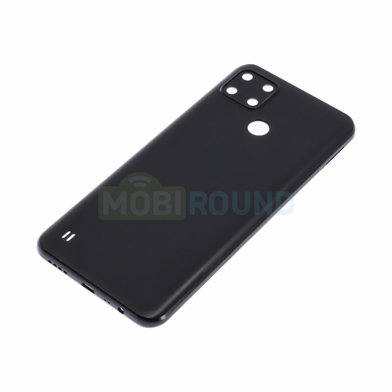 Задняя крышка для Realme C21Y, черный, AA