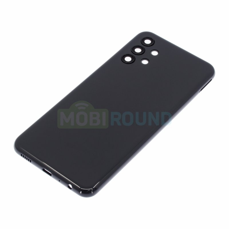 Задняя крышка для Samsung A135 Galaxy A13 4G, черный, AAA
