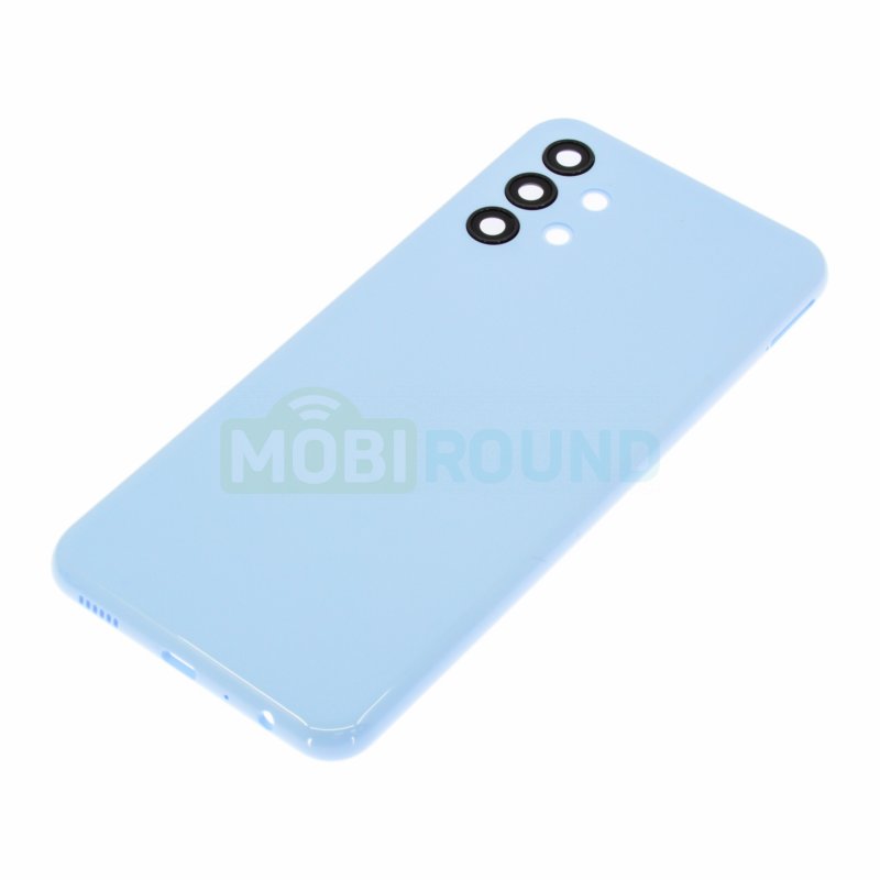 Задняя крышка для Samsung A135 Galaxy A13 4G, синий, AAA