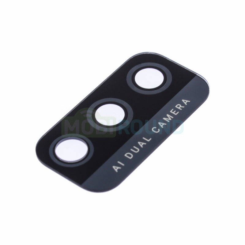 Стекло задней камеры для ZTE Blade A51, черный