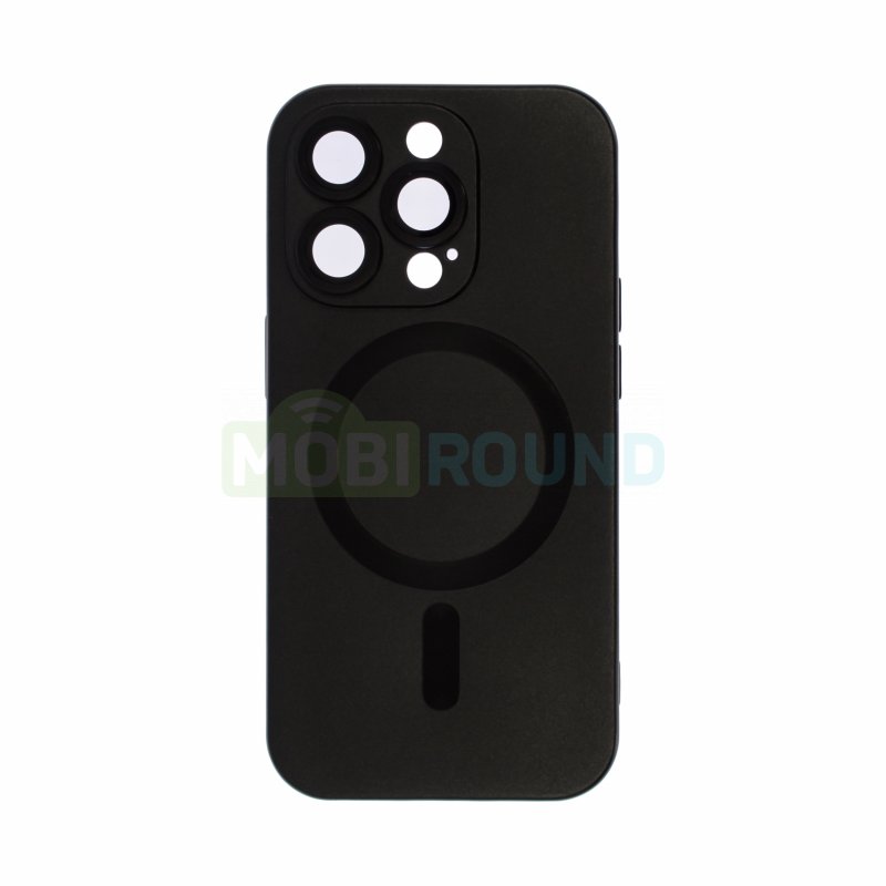 Силиконовый чехол Activ SM020 (MagSafe) для Apple iPhone 14 Pro, черный