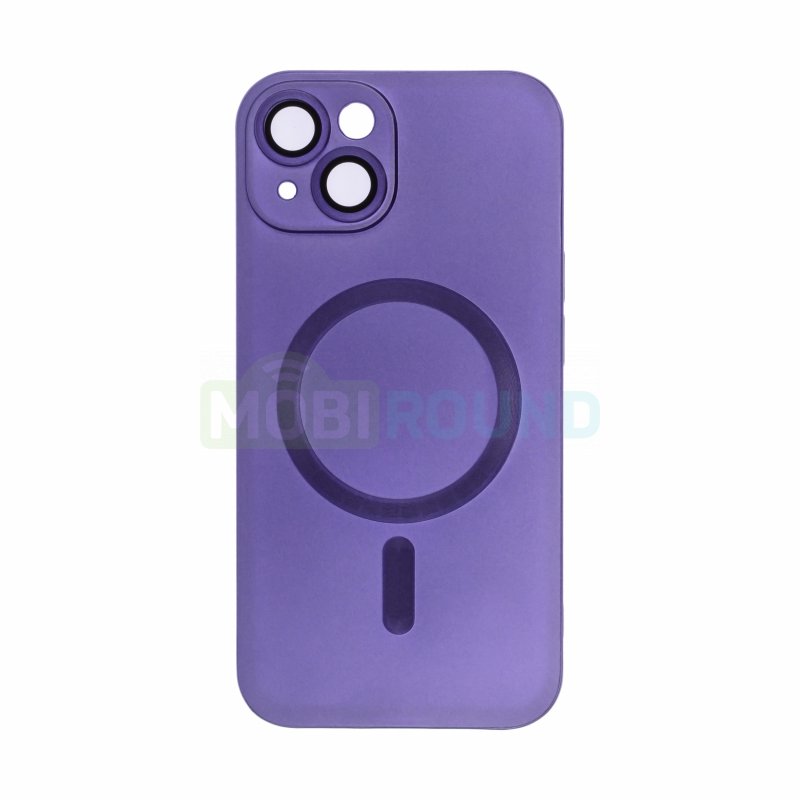Силиконовый чехол Activ SM020 (MagSafe) для Apple iPhone 14, фиолетовый