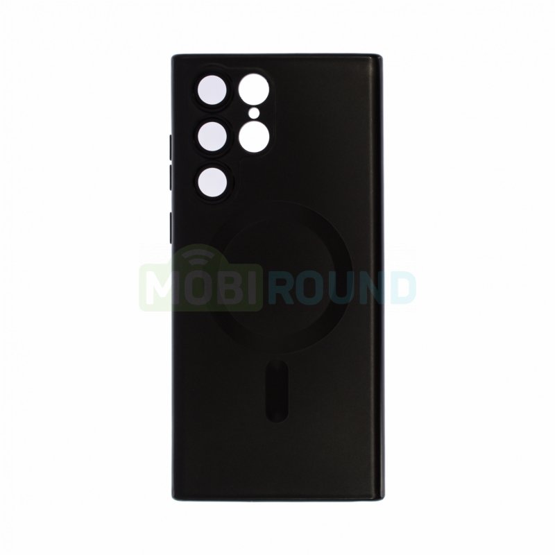 Силиконовый чехол Activ SM020 (MagSafe) для Samsung S908 Galaxy S22 Ultra, черный