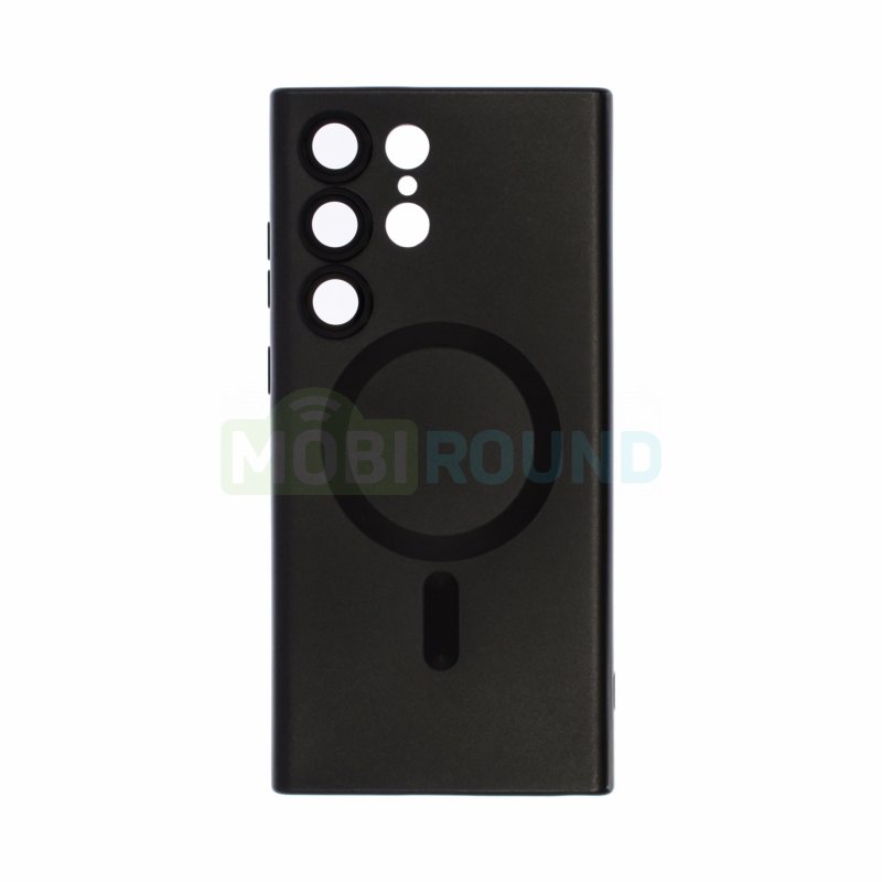 Силиконовый чехол Activ SM020 (MagSafe) для Samsung S918 Galaxy S23 Ultra, черный