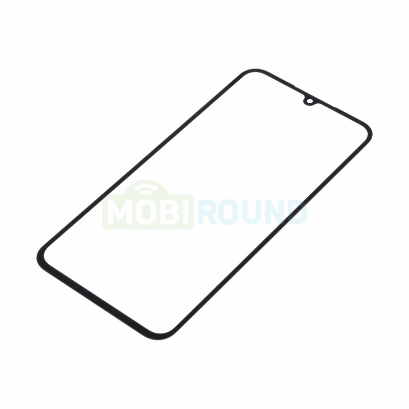 Стекло модуля для Samsung A346 Galaxy A34 5G, черный, AAA