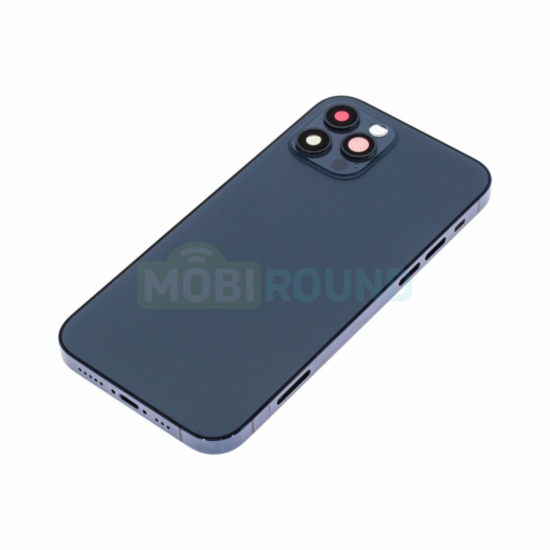 Корпус для Apple iPhone 12 Pro, синий, AAA