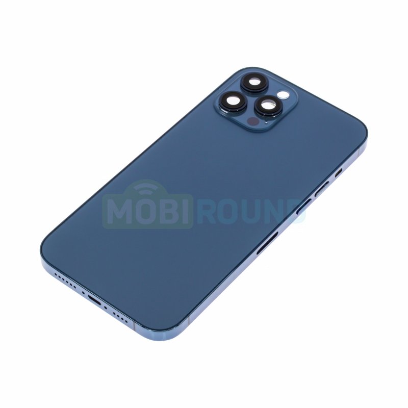 Корпус для Apple iPhone 12 Pro Max, синий, AA