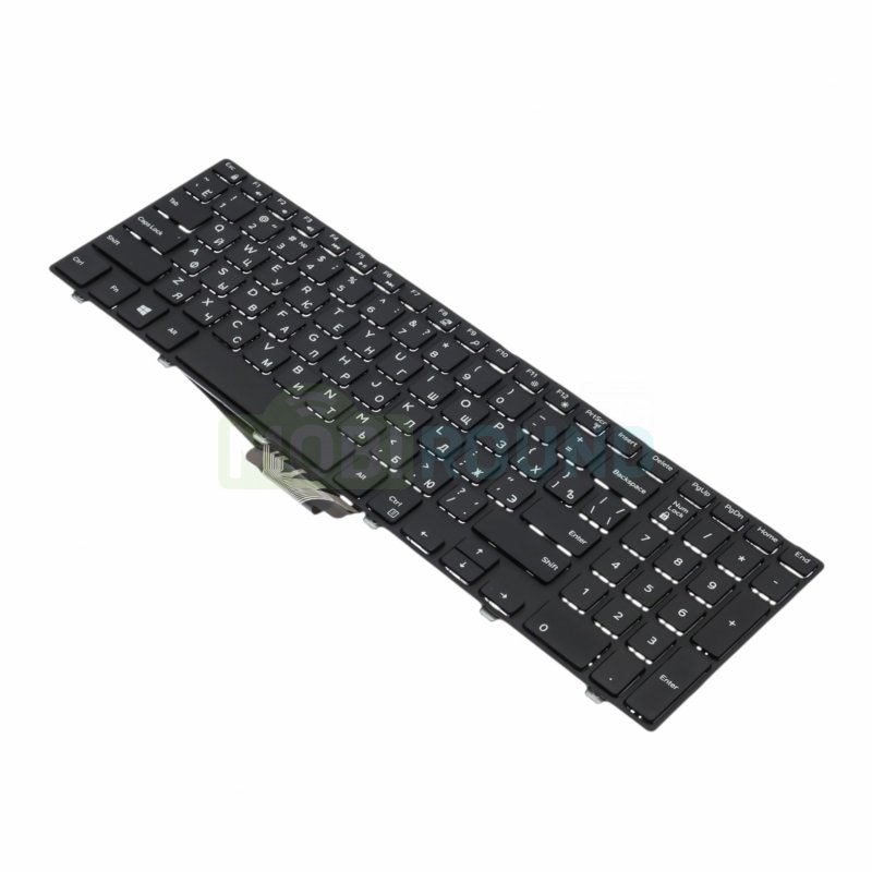 Клавиатура для ноутбука Dell Inspiron 5-3000 / Inspiron 15-5000 / Inspiron 17-5000 (без подсветки) черный