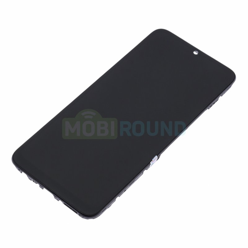 Дисплей для Honor X8 5G (в сборе с тачскрином) в рамке, черный, 100%