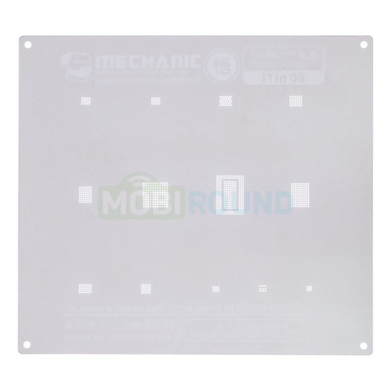 Трафарет BGA Mechanic iTin-08 Power Supply для Apple iPhone 6 / iPhone 6 Plus