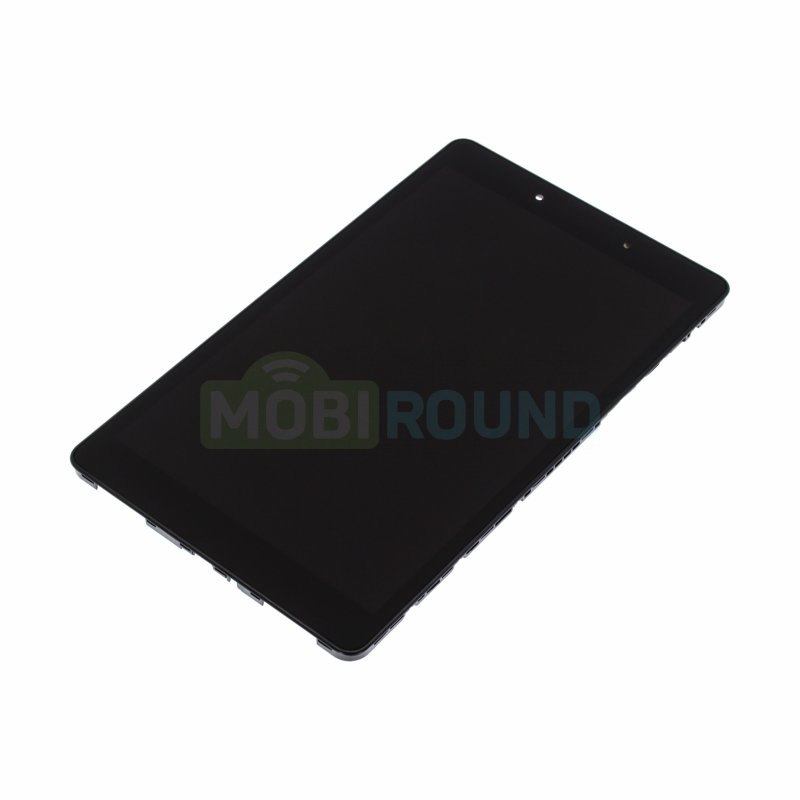 Дисплей для Samsung T290 Galaxy Tab A 8.0 (Wi-Fi) (в сборе с тачскрином) в рамке, черный