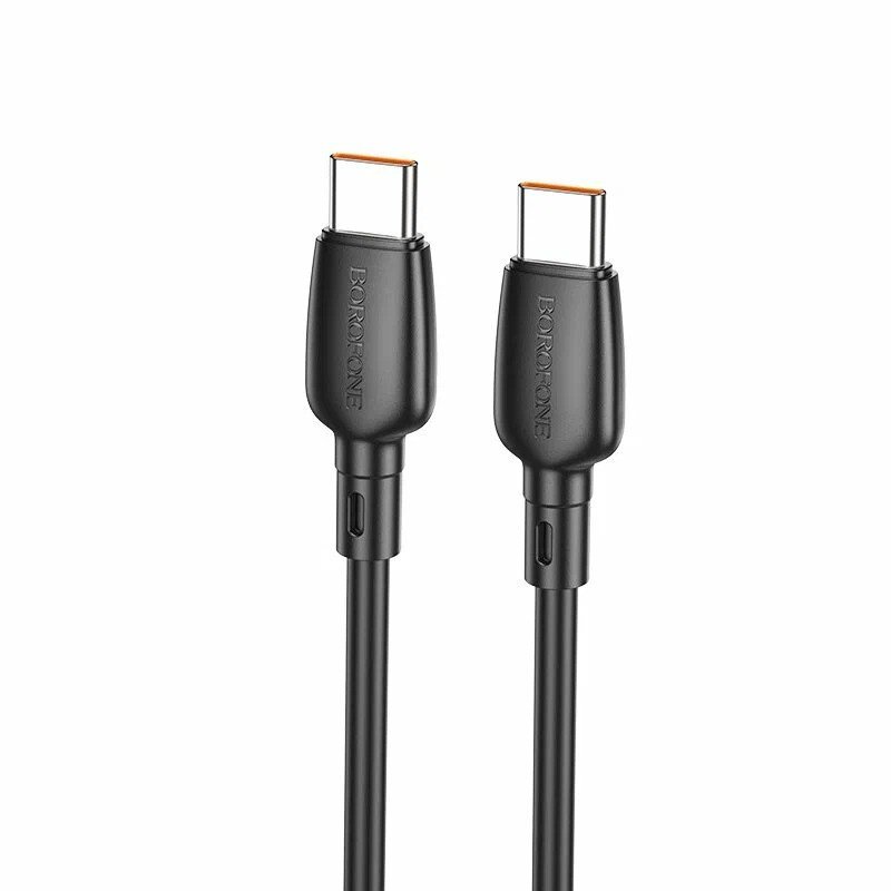 Дата-кабель Borofone BX93 Type-C-Type-C (100 Вт) 1 м, черный