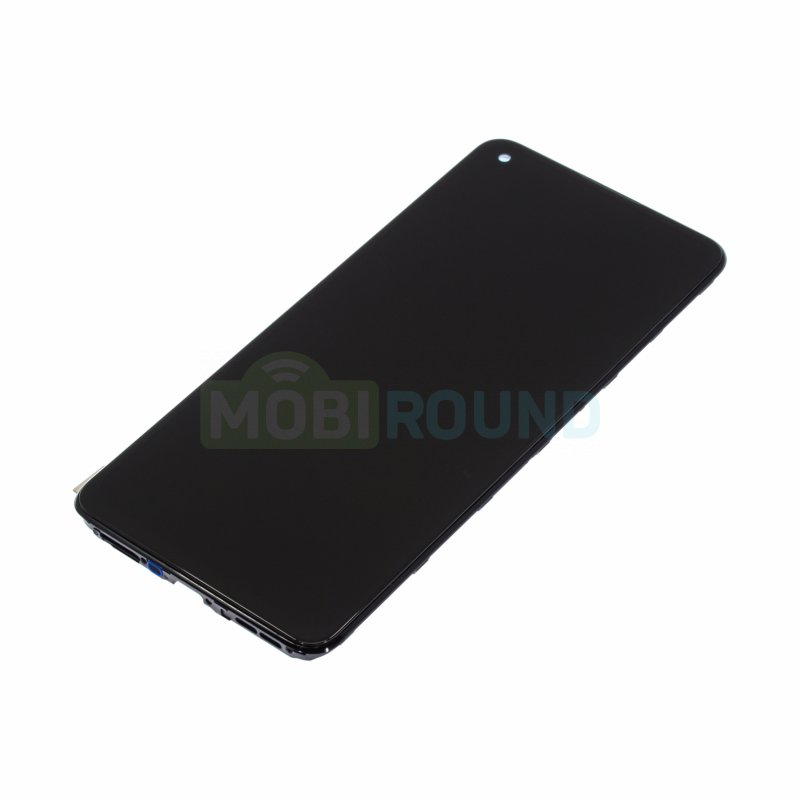 Дисплей для Realme GT Neo2 (в сборе с тачскрином) в рамке, черный, AA
