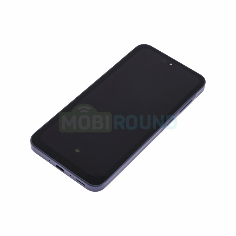 Дисплей для Samsung A356 Galaxy A35 5G (в сборе с тачскрином) в рамке, черный, AAA